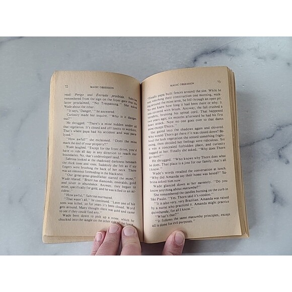 Magic Obsession By Sara Orwig Paperback - Picture 4 of 10